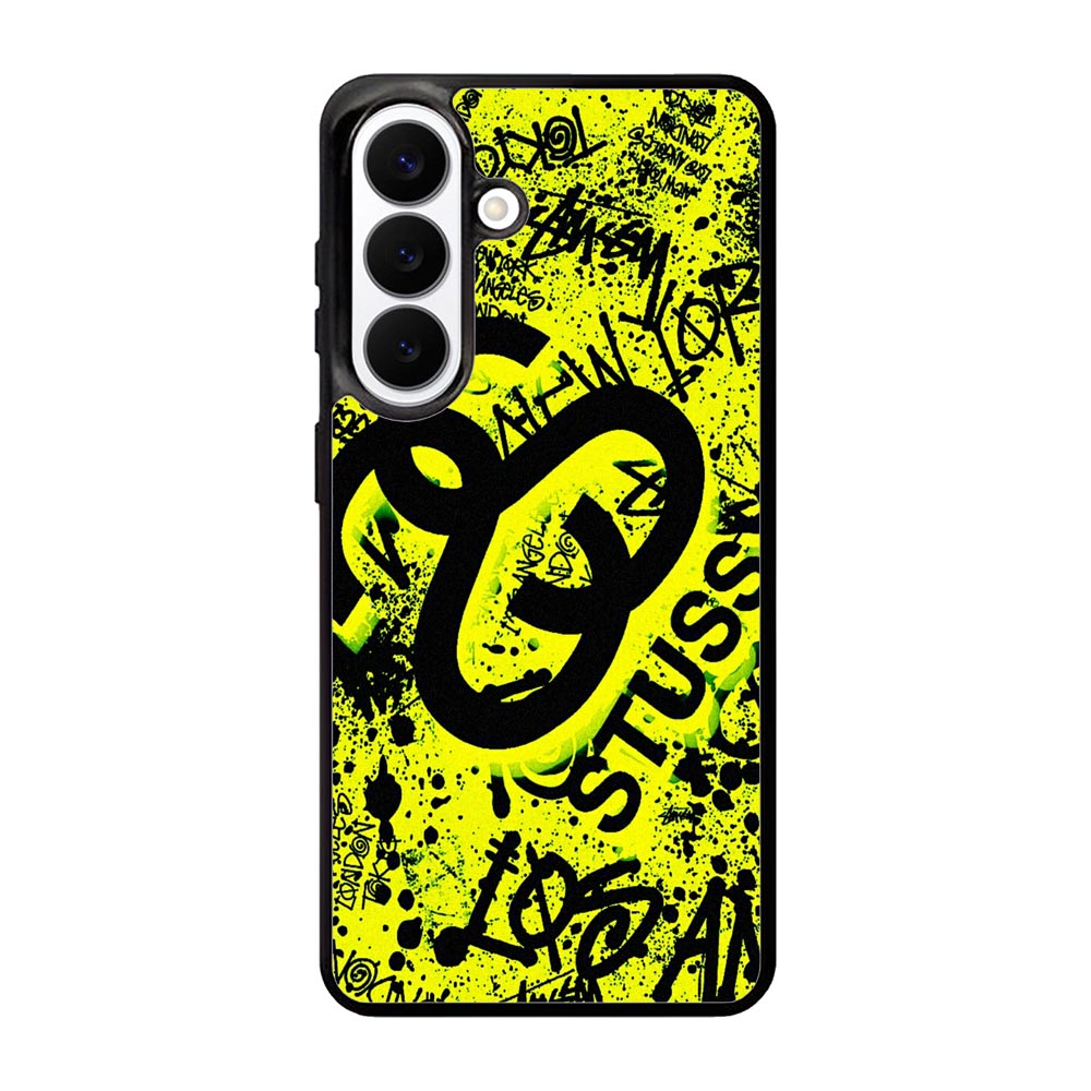 stussy yellow X6147 Samsung Galaxy S26 Plus Case