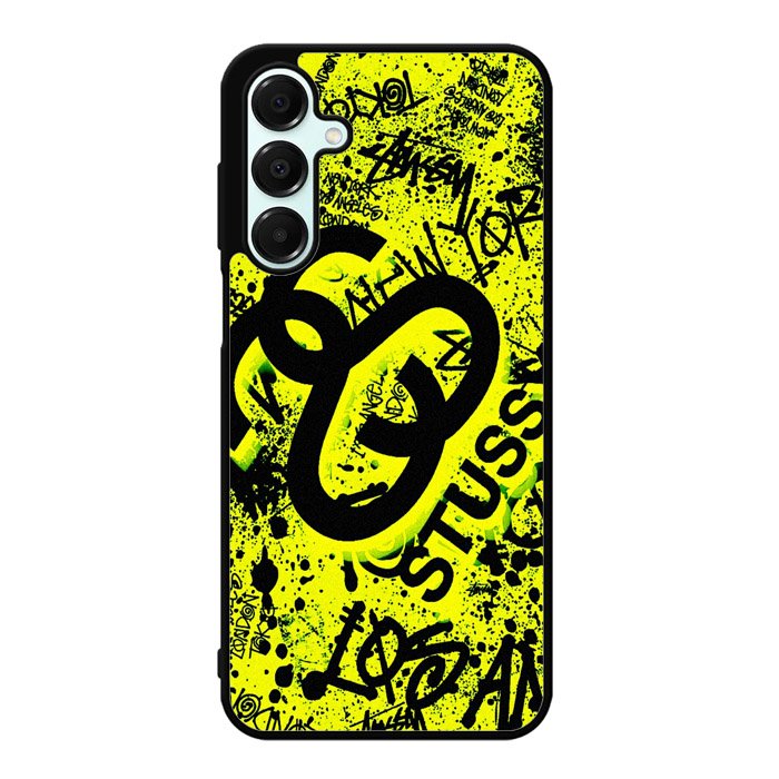 stussy yellow X6147 Samsung Galaxy A56 5G Case