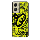 stussy yellow X6147 Motorola Moto G Stylus 5G 2024 Case