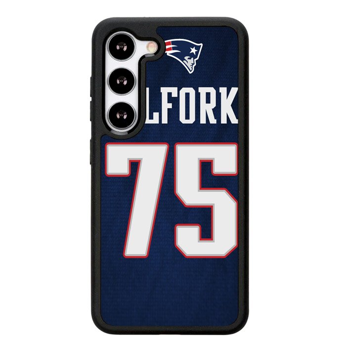 Vince Wilfork Patriots X6153 Samsung Galaxy S25 Plus 5G , Samsung Galaxy S25+ 5G Case