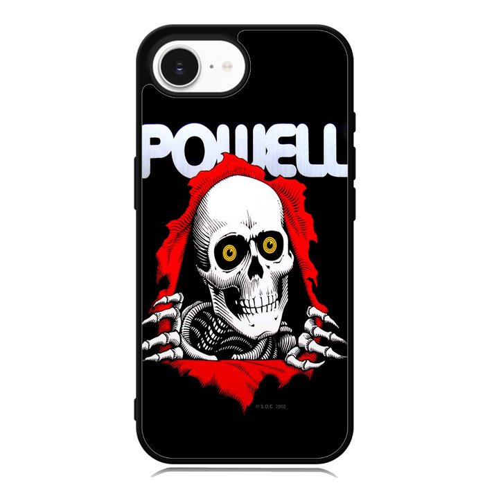 Hot New Powell Skateboards Skull X0150 iPhone 16e Case