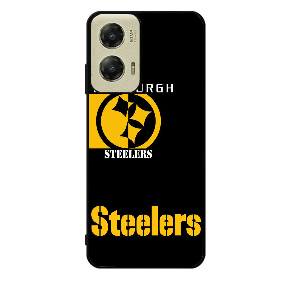 Pittsburgh Steeler Black Case Motorola Moto G Stylus 2024 5G BC0705