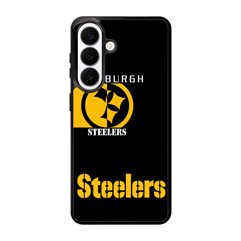 Pittsburgh Steeler Black Samsung Galaxy S26 Plus Case BC0705