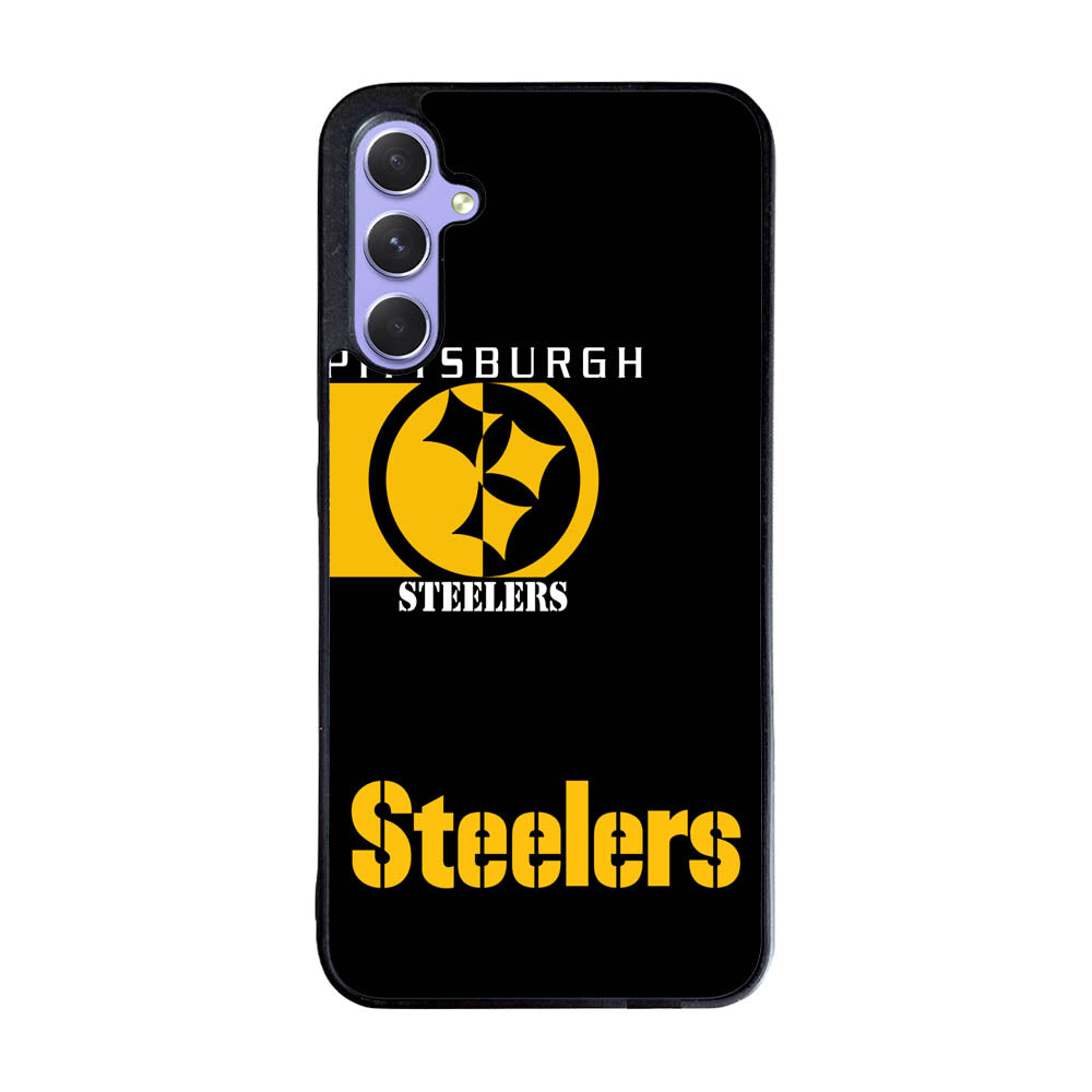 Pittsburgh Steeler Black Case Samsung Galaxy A55 5G BC0705