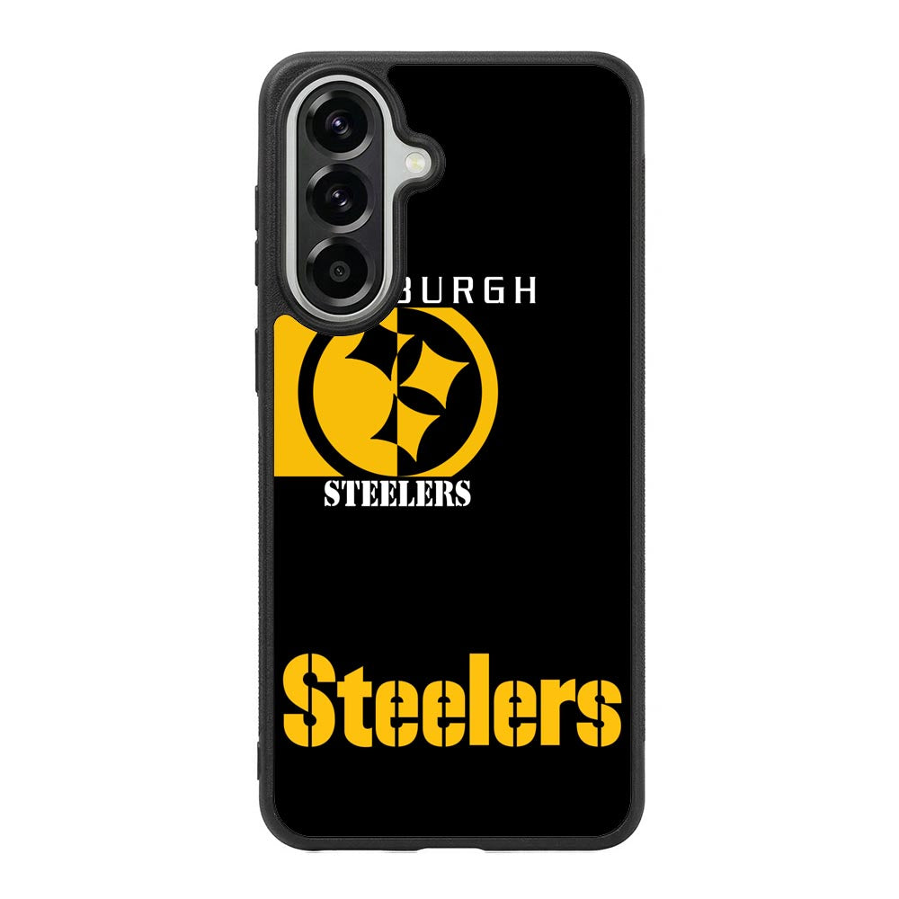 Pittsburgh Steeler Black Samsung Galaxy A37 Case BC0705