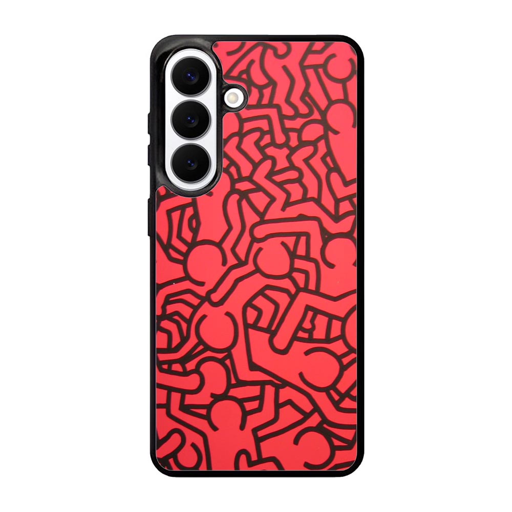 Keith Haring Colors Go Back X0151 Samsung Galaxy S26 Case