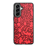 Keith Haring Colors Go Back X0151 Samsung Galaxy A57 Case