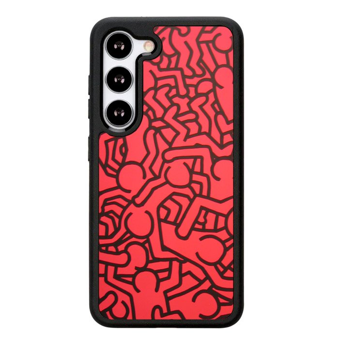 Keith Haring Colors Go Back X0151 Samsung Galaxy S25 5G Case