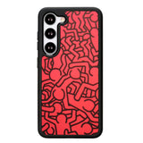Keith Haring Colors Go Back X0151 Samsung Galaxy S24 5G Case