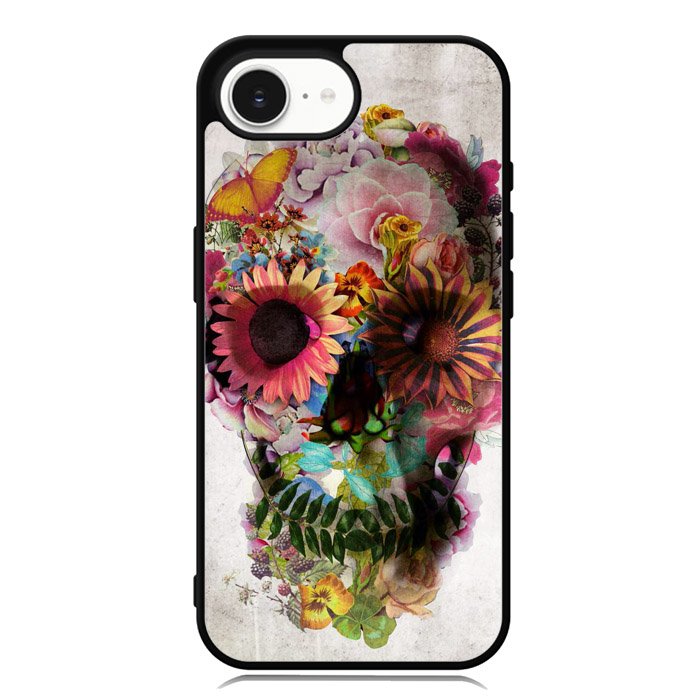 Floral Skeleton X0174 iPhone 16e Case