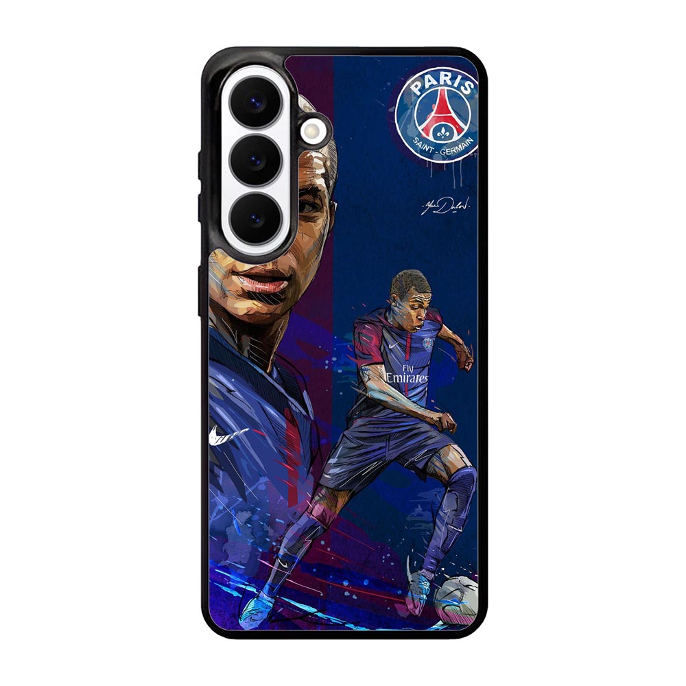 painting of Kylian Mbappé X7053 Samsung Galaxy S26 Case