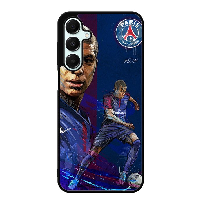 painting of Kylian Mbappé X7053 Samsung Galaxy A56 5G Case