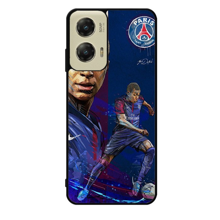 painting of Kylian Mbappé X7053 Motorola Moto G Stylus 5G 2024 Case