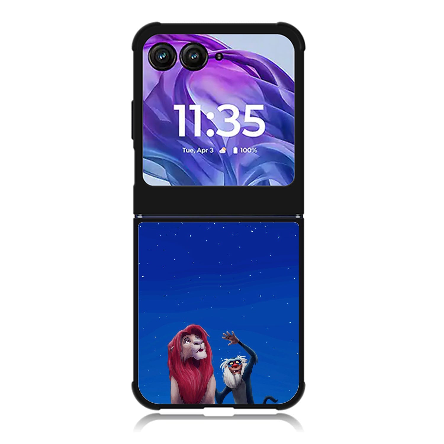 Lion King stars Motorola Moto Razr 2024 , Moto Razr 50 Case FE0718