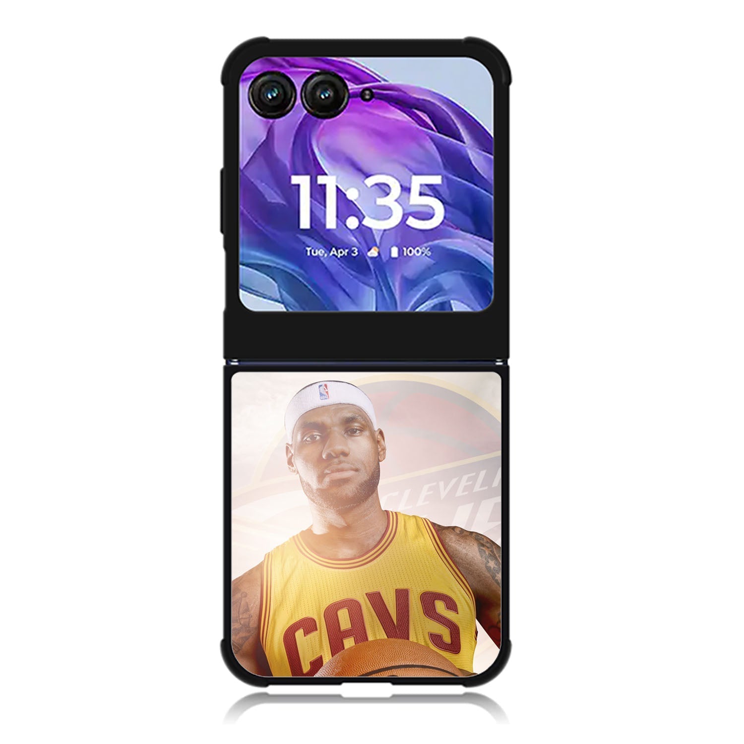 King James Cleveland Cavaliers Motorola Moto Razr 2024 , Moto Razr 50 Case FE0754