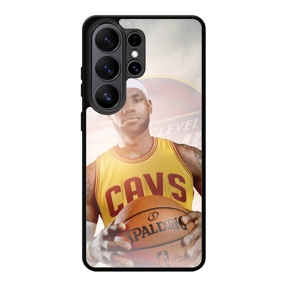 King James Cleveland Cavaliers Samsung Galaxy S26 Ultra Case BC0754