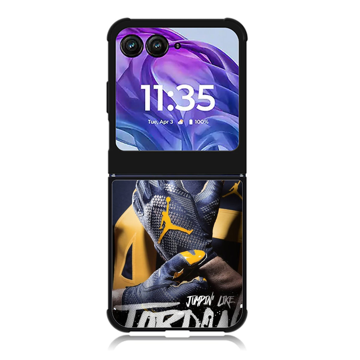 Michigan and Jordan Motorola Moto Razr 2024 , Moto Razr 50 Case FE0758