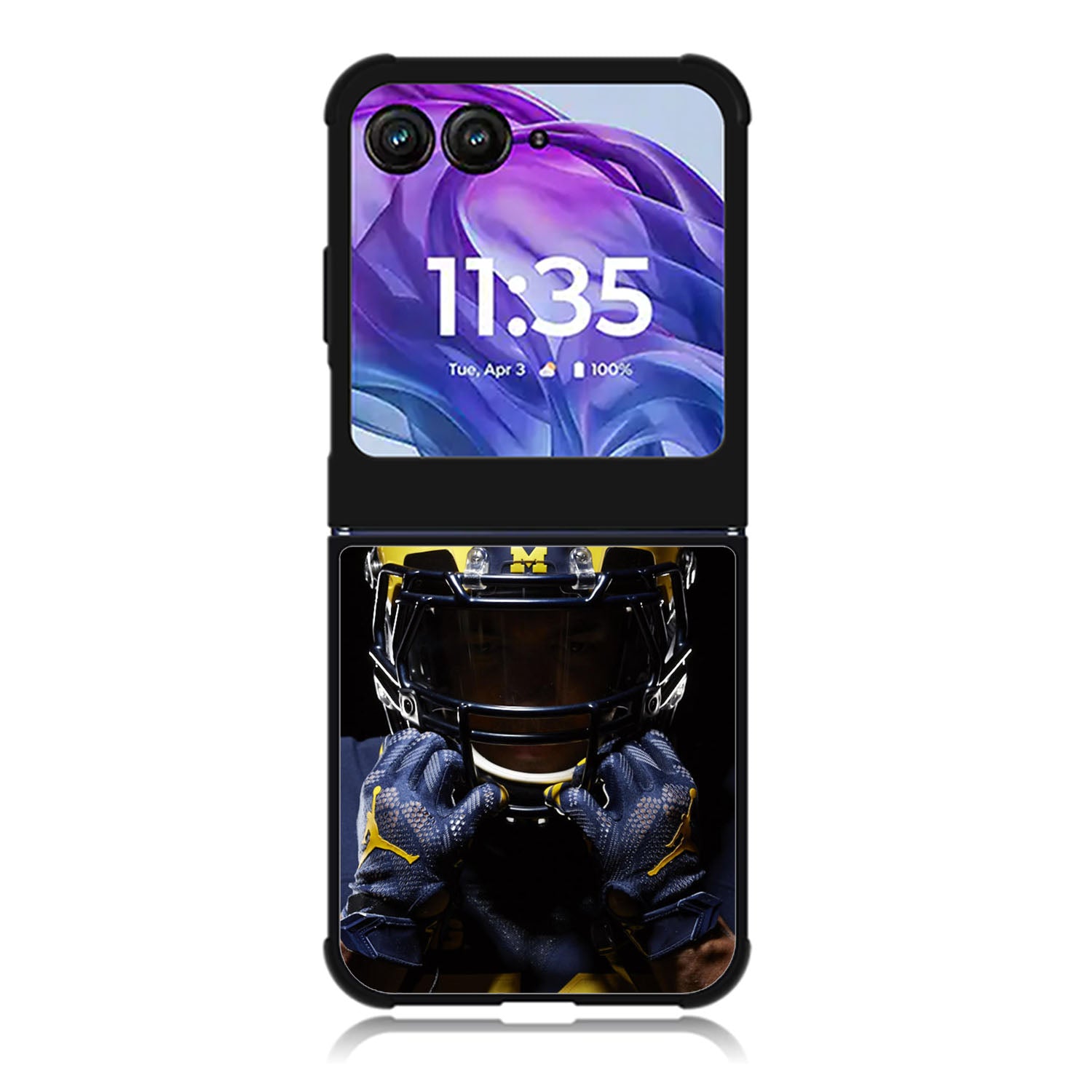 Michigan Wolverines Motorola Moto Razr Plus 2025/2024 Case, Moto Razr 50 Ultra 5G BC0762
