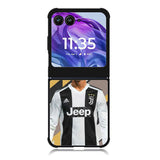 Cristiano Ronaldo Juventus Motorola Moto Razr 2024 , Moto Razr 50 Case FE0734