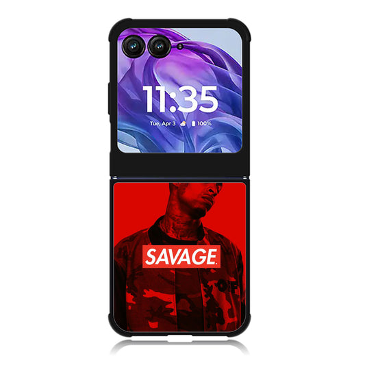 21 Savage Case Motorola Moto RAZR Plus 2024 5G BC0773