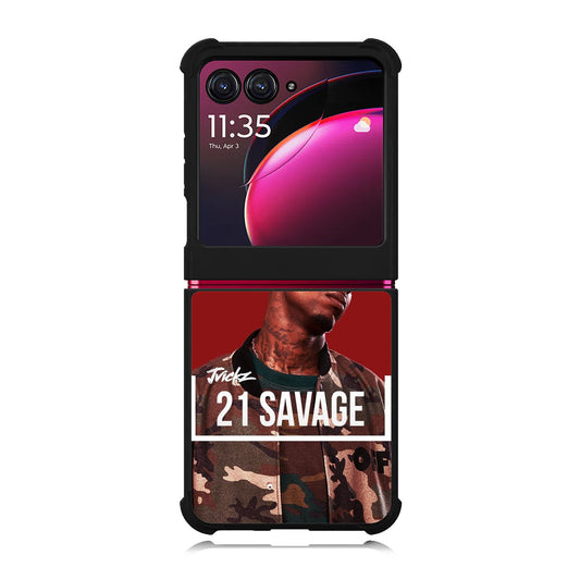 21 Savage Case Motorola Moto RAZR Plus 2023 5G BC0774