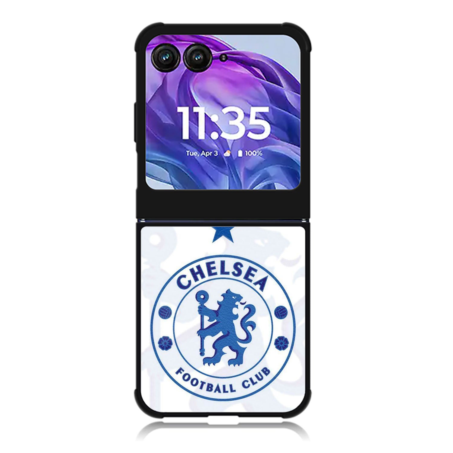 Chelsea Motorola Moto Razr Plus 2025/2024 Case, Moto Razr 50 Ultra 5G BC0782