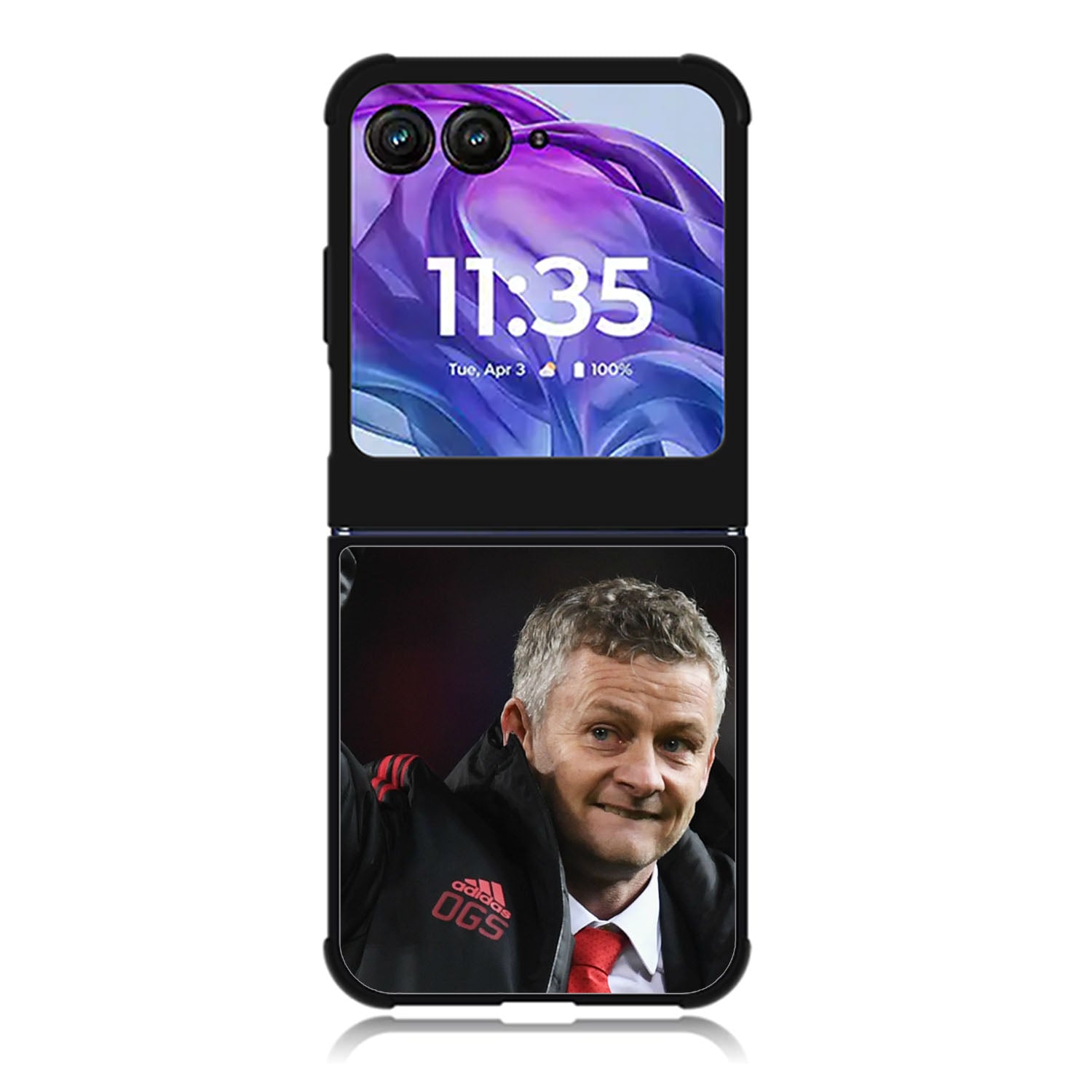 Ole Gunnar Solskjaer Motorola Moto Razr 2024 , Moto Razr 50 Case FE0795