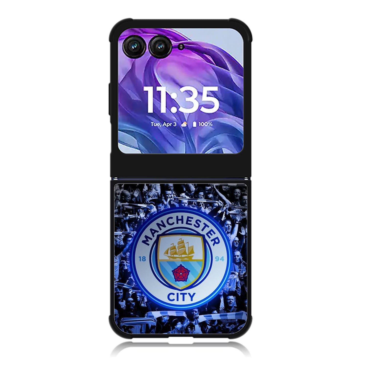 Manchester City Motorola Moto Razr Plus 2025/2024 Case, Moto Razr 50 Ultra 5G BC0791