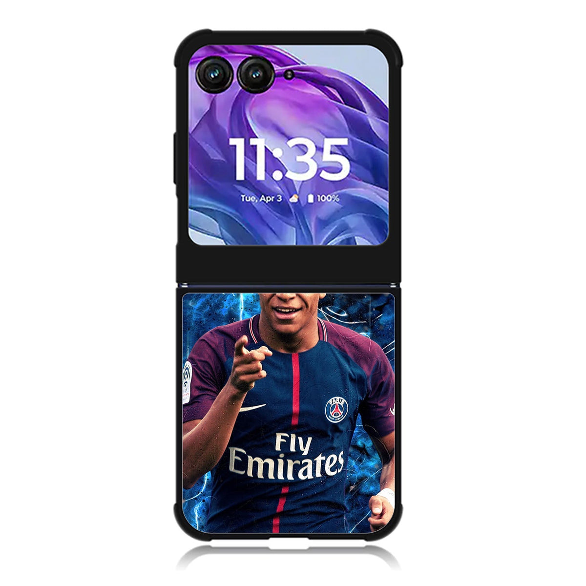 Kylian Mbappe Motorola Moto Razr 2024 , Moto Razr 50 Case FE0790