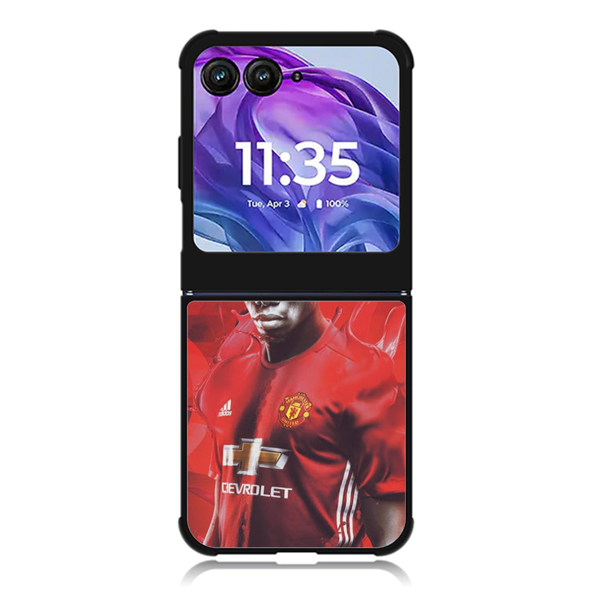 paul pogba Motorola Moto Razr 2024 , Moto Razr 50 Case FE0805