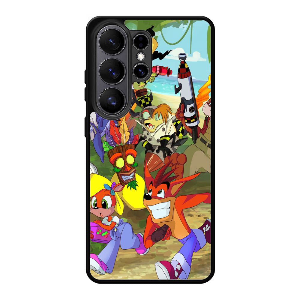 Crash Bandicoot Samsung Galaxy S26 Ultra Case BC0813