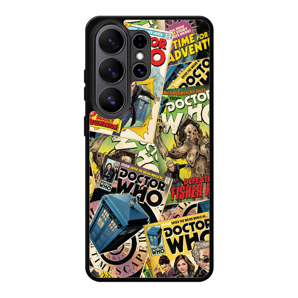 Doctor Who Comic Book Samsung Galaxy S26 Ultra Case BC0839