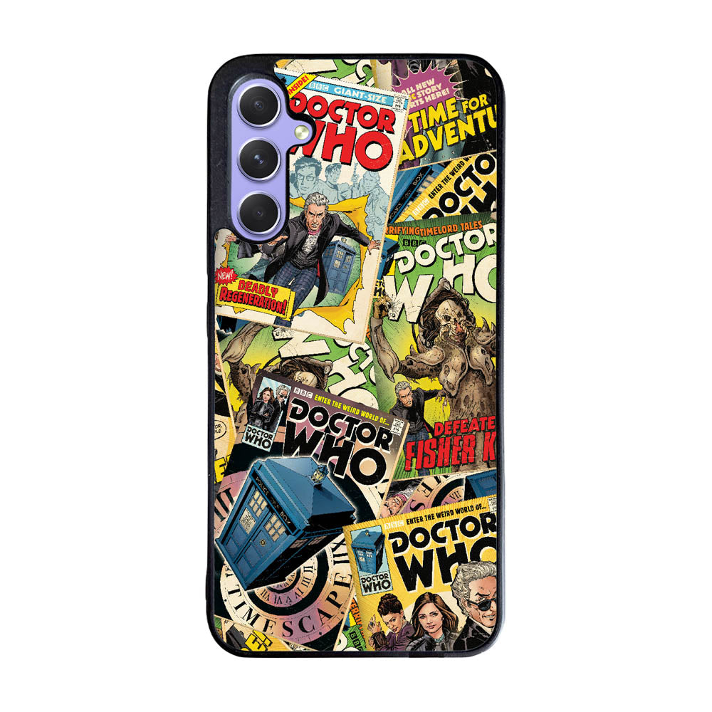 Doctor Who Comic Book Case Samsung Galaxy A35 5G BC0839