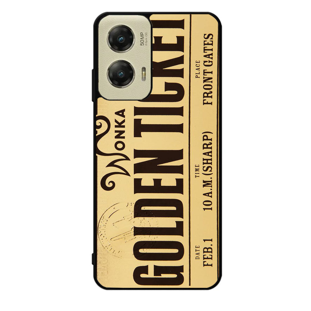 Golden Ticket Chocolate Case Motorola Moto G Stylus 2024 5G BC0842