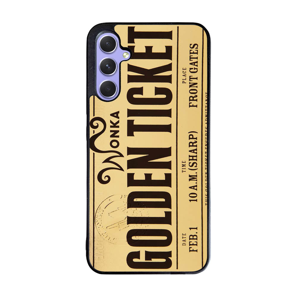 Golden Ticket Chocolate Case Samsung Galaxy A55 5G BC0842