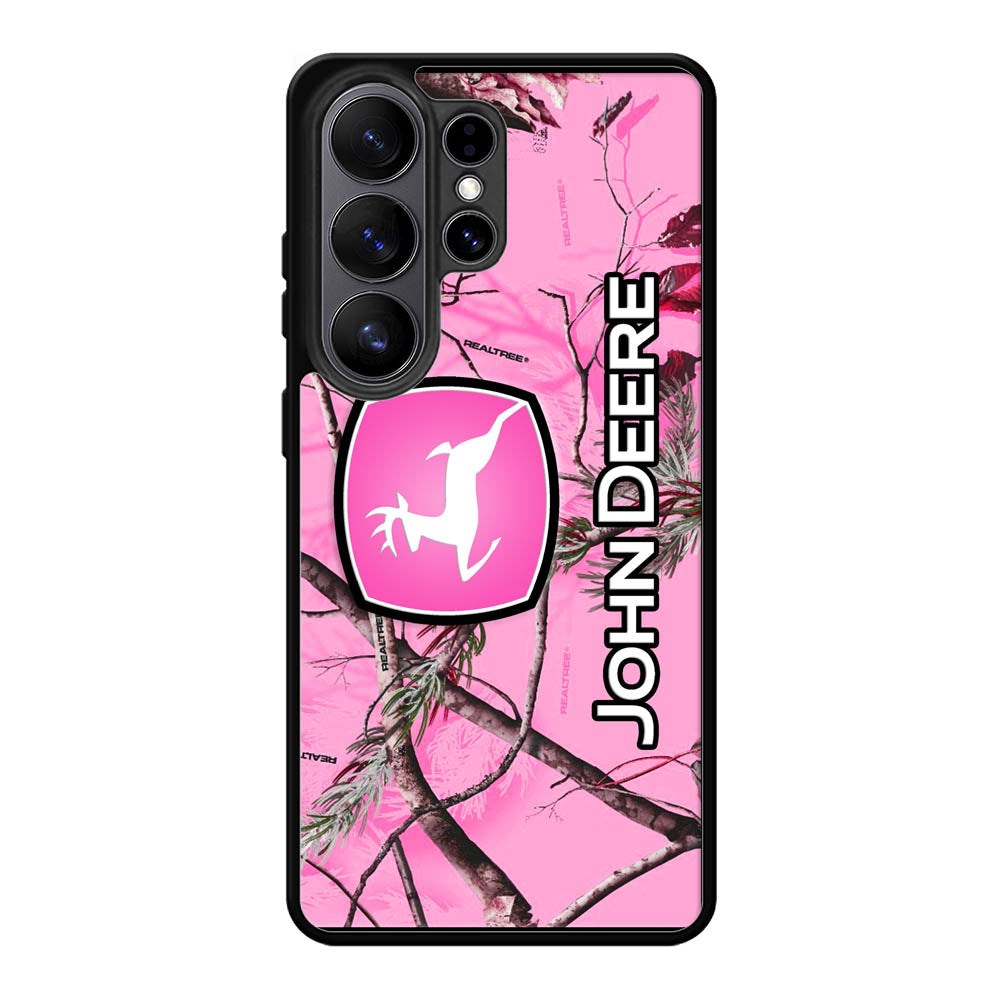 John Deere Pink Camo Samsung Galaxy S26 Ultra Case BC0844