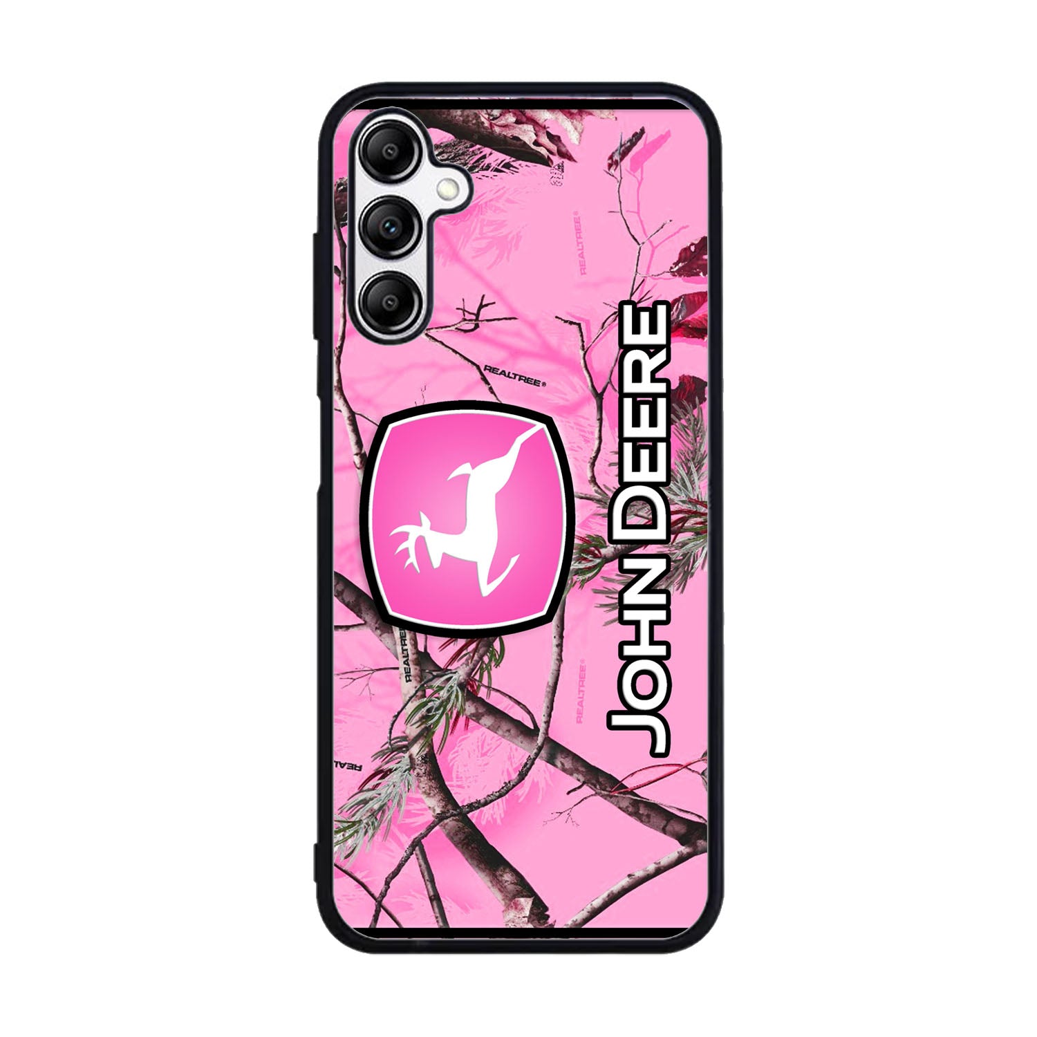 John Deere Pink Camo Case Samsung Galaxy A15 BC0844