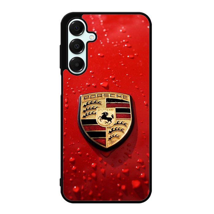 Porsche Logo Red X8906 Samsung Galaxy A56 5G Case