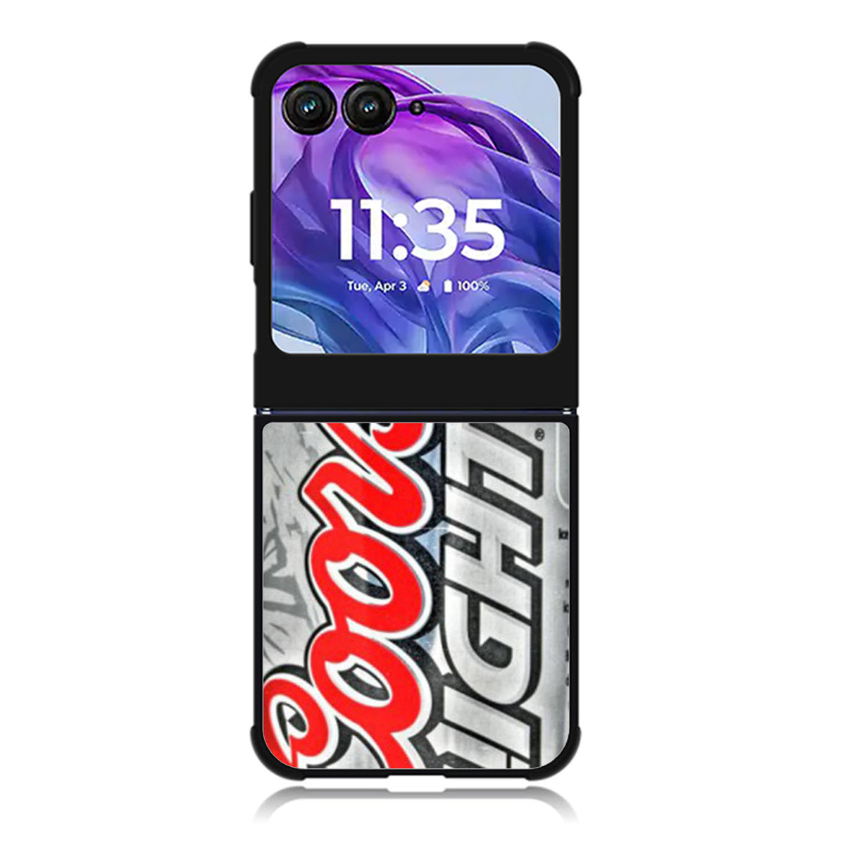 Coors Light Beer Motorola Moto Razr Plus 2025/2024 Case, Moto Razr 50 Ultra 5G BC0866