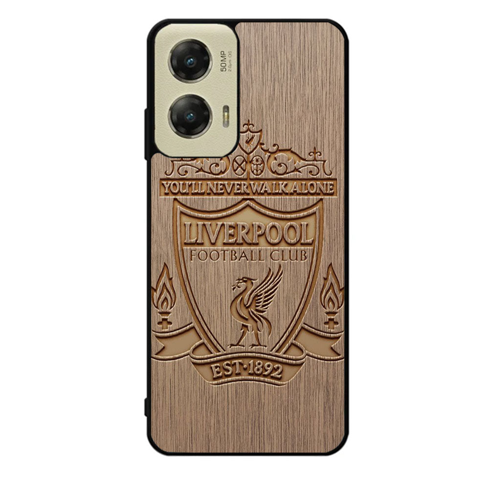 Liverpool Grafir Wooden Case Motorola Moto G Stylus 2024 5G BC0892