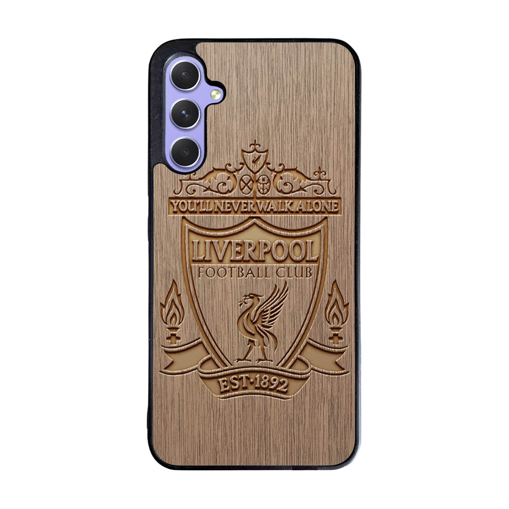 Liverpool Grafir Wooden Case Samsung Galaxy A35 5G BC0892