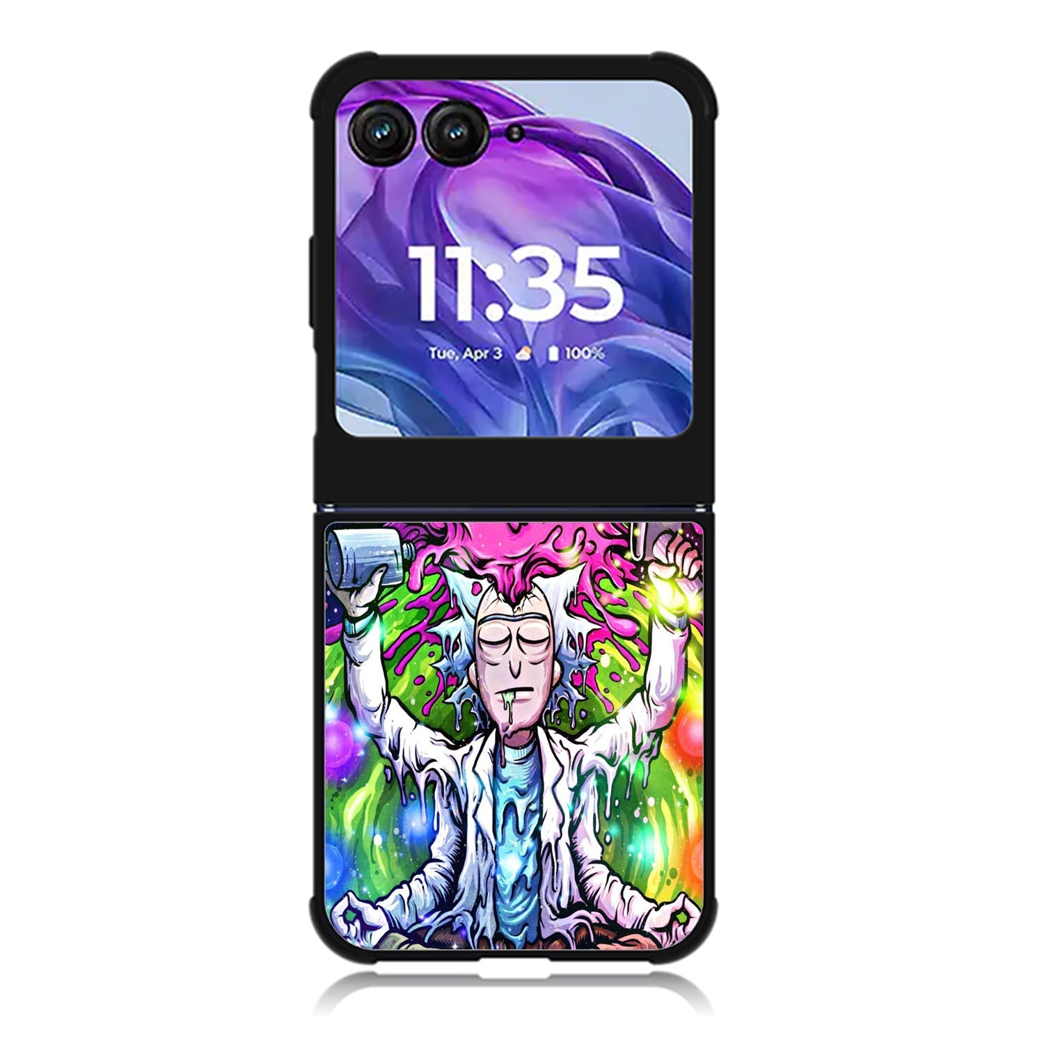Rick E Morty Frases Motorola Moto Razr 2024 , Moto Razr 50 Case FE0897