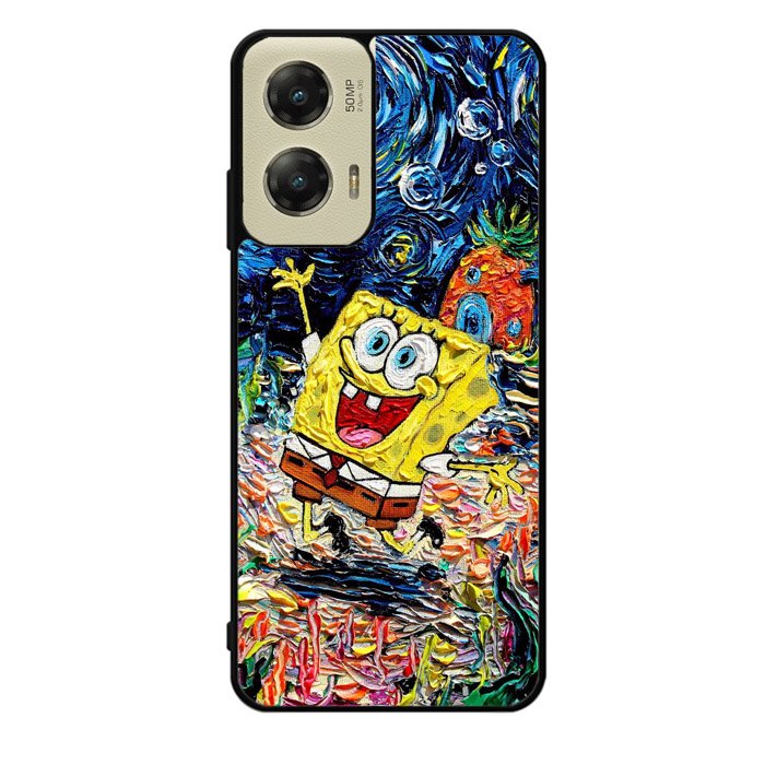 Spongebob Squarepants Art X9011 Motorola Moto G Stylus 5G 2024 Case