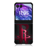 Black Houston Rockets Motorola Moto Razr 2024 , Moto Razr 50 Case FE0877