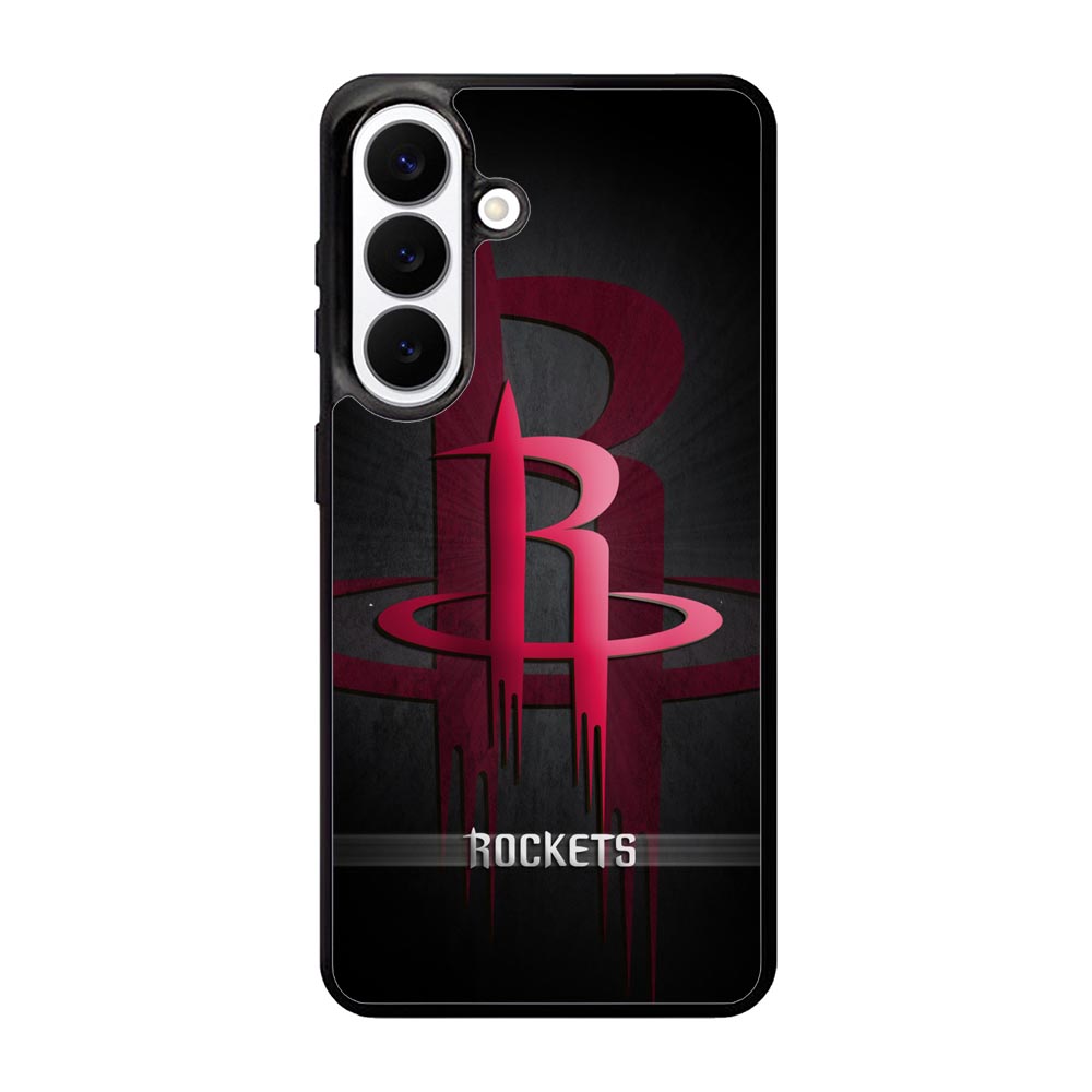 Black Houston Rockets X9065 Samsung Galaxy S26 Case