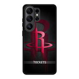 Black Houston Rockets Samsung Galaxy S26 Ultra Case BC0877