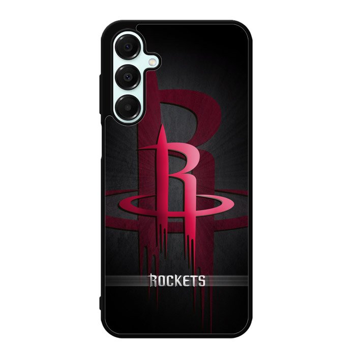 Black Houston Rockets X9065 Samsung Galaxy A55 5G Case