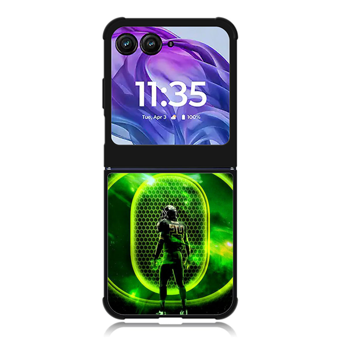 Oregon Ducks Motorola Moto Razr Plus 2025/2024 Case, Moto Razr 50 Ultra 5G BC0911