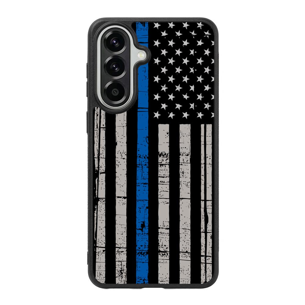 thin blue line flag X9119 Samsung Galaxy A57 Case