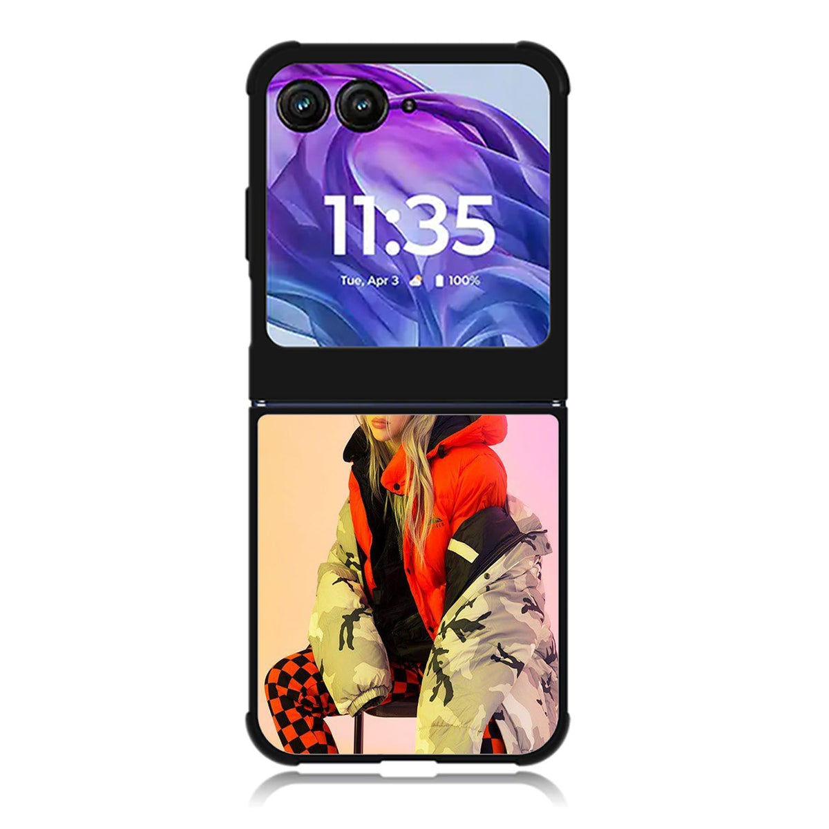 Billie Eilish Motorola Moto Razr 2024 , Moto Razr 50 Case FE0901